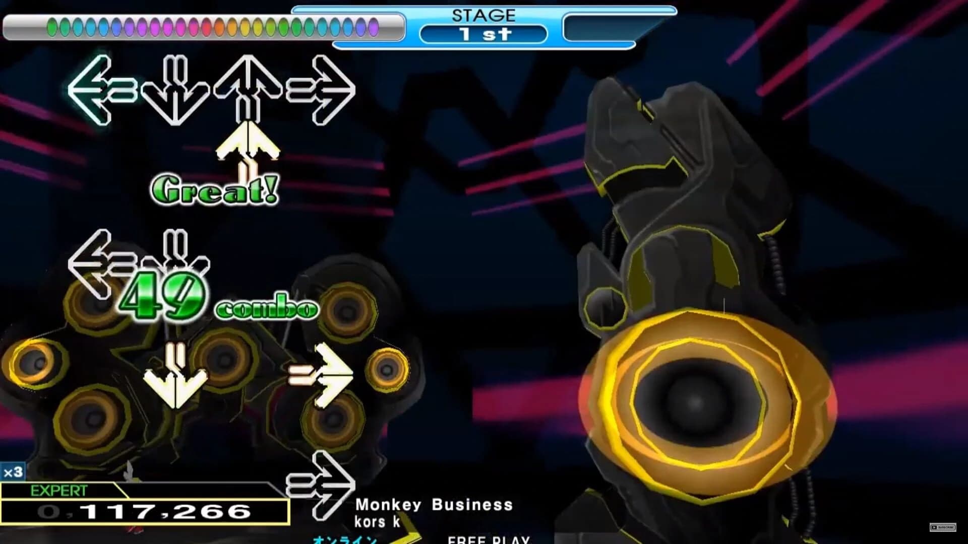 Dance Dance Revolution screenshot 4