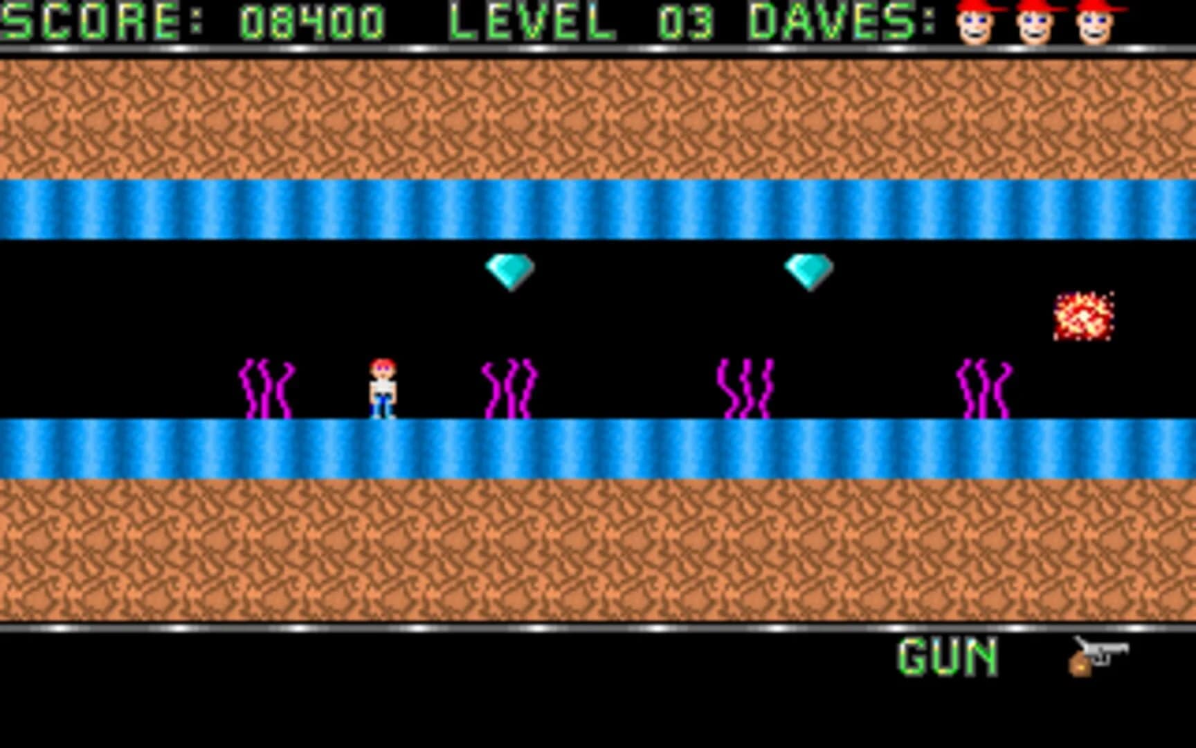 Dangerous Dave screenshot 1