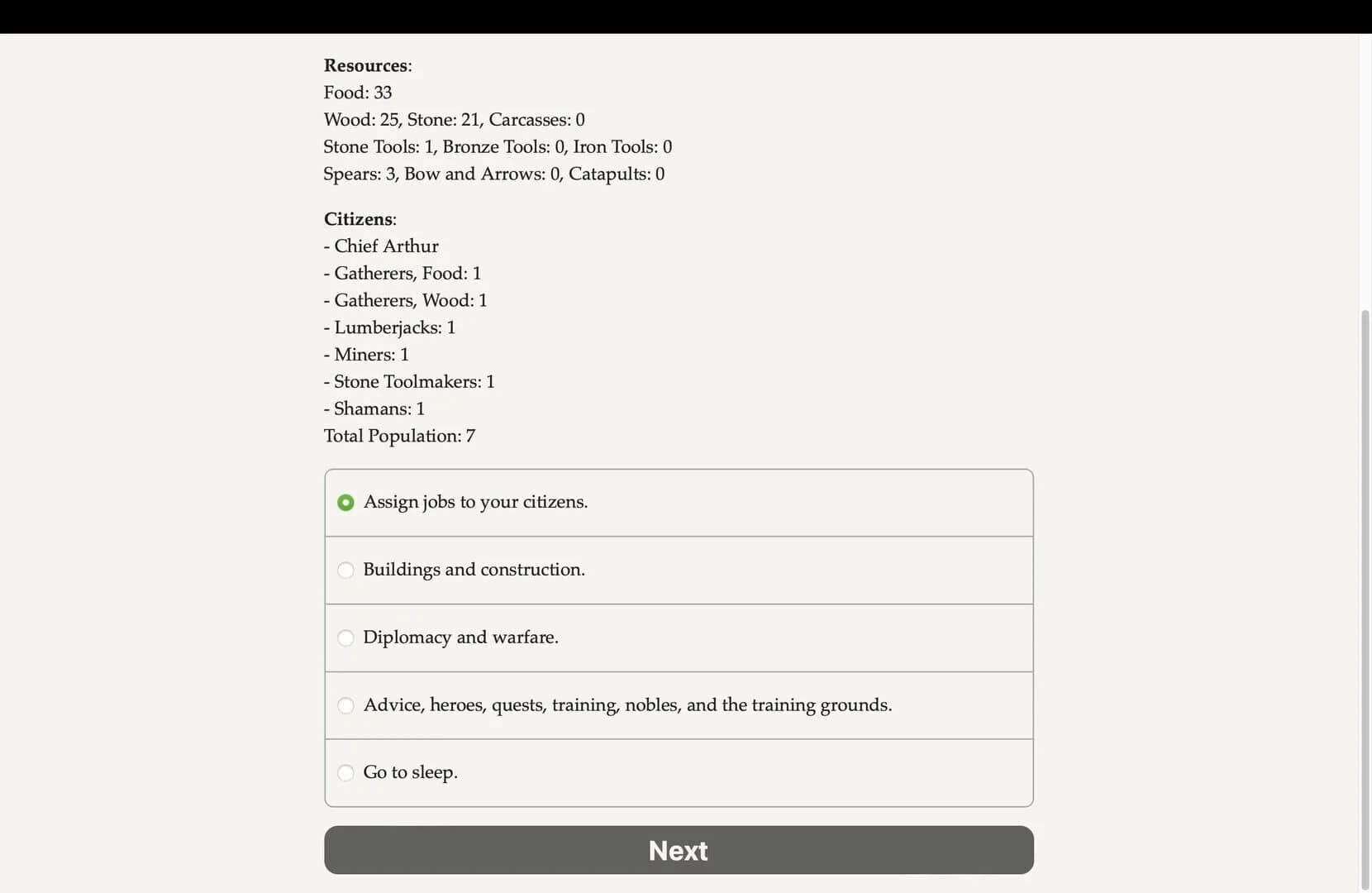 Daria: A Kingdom Simulator screenshot 2