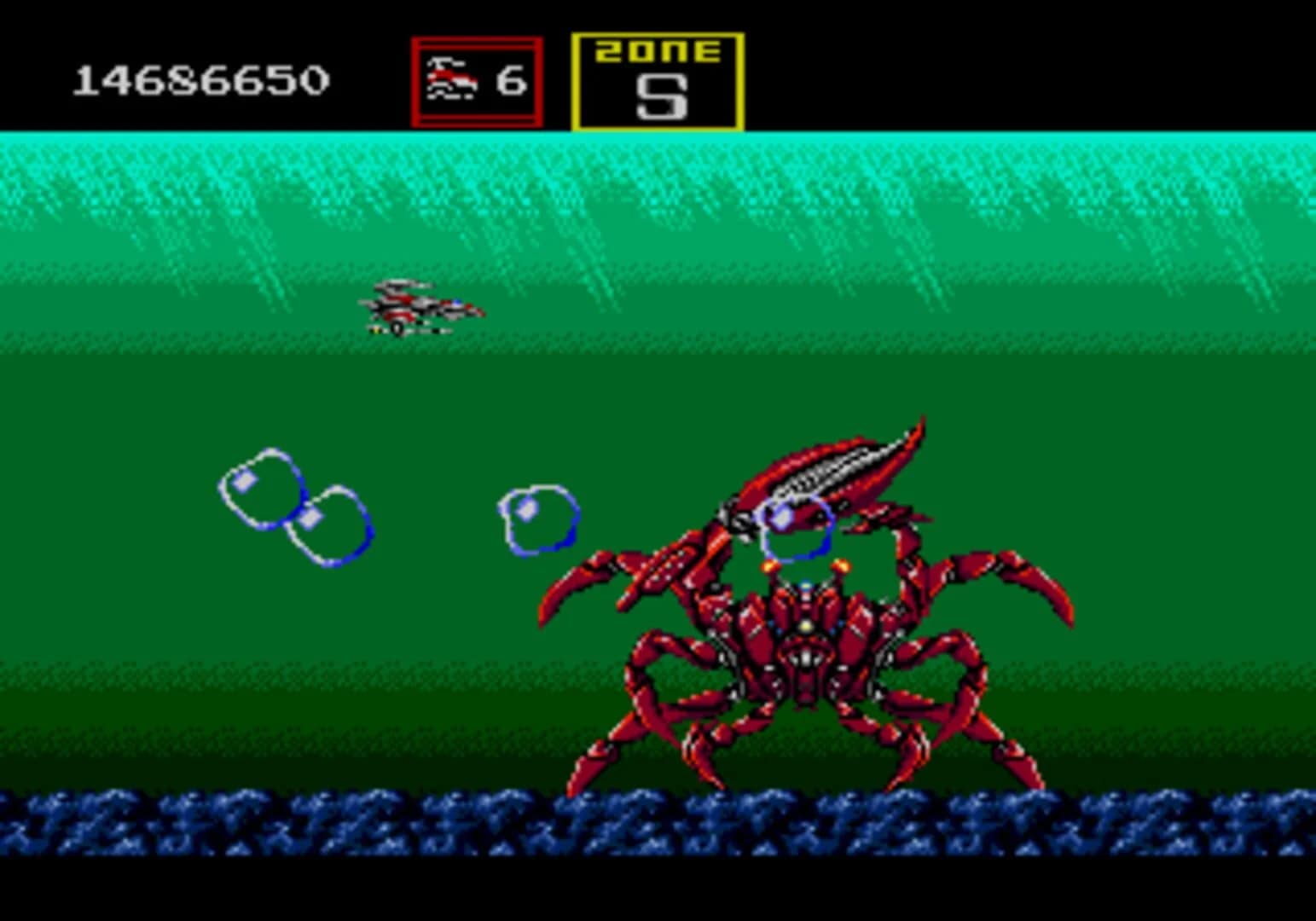 Darius II screenshot 1