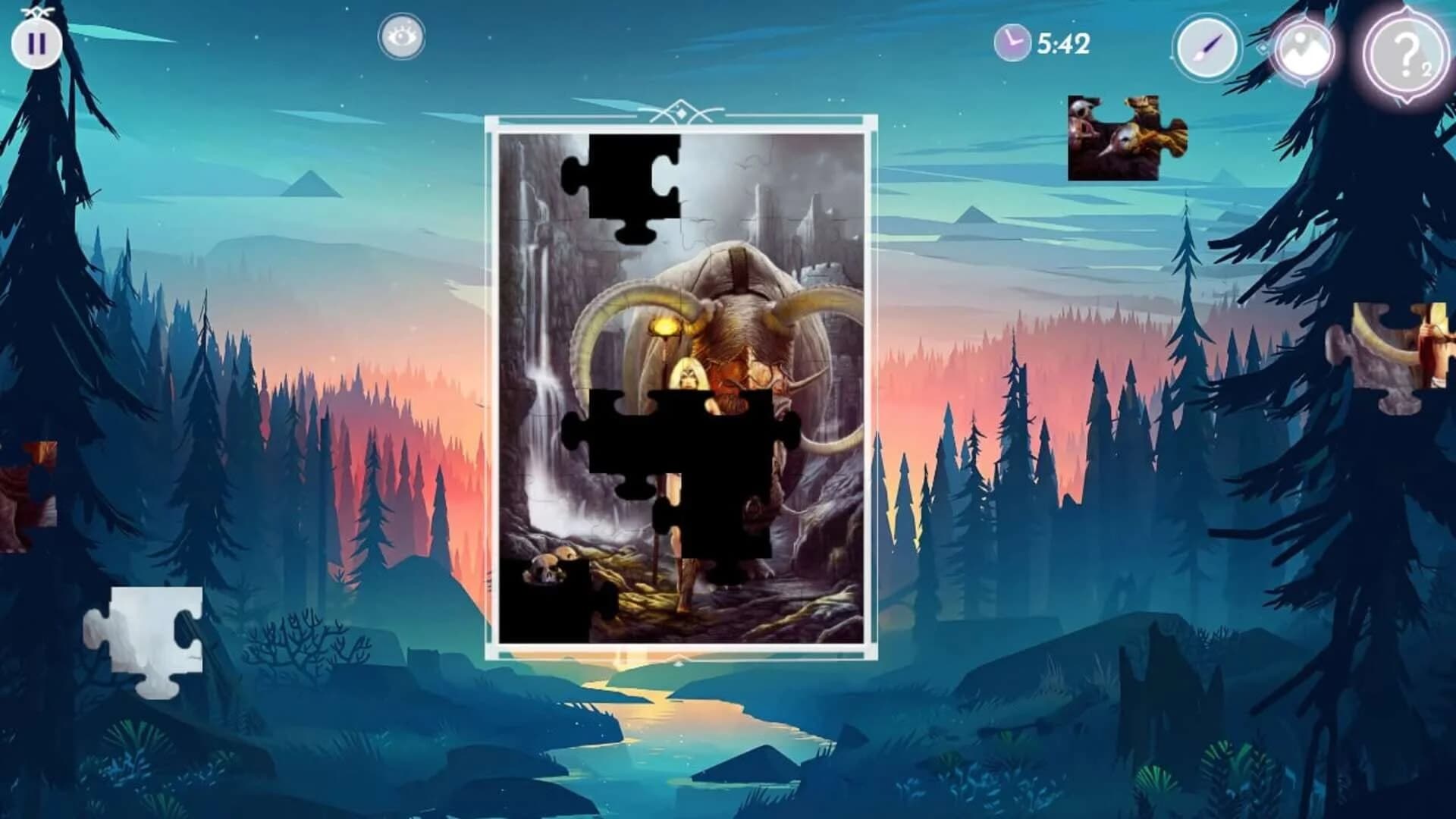Dark Fantasy 2: Jigsaw Puzzle screenshot 5