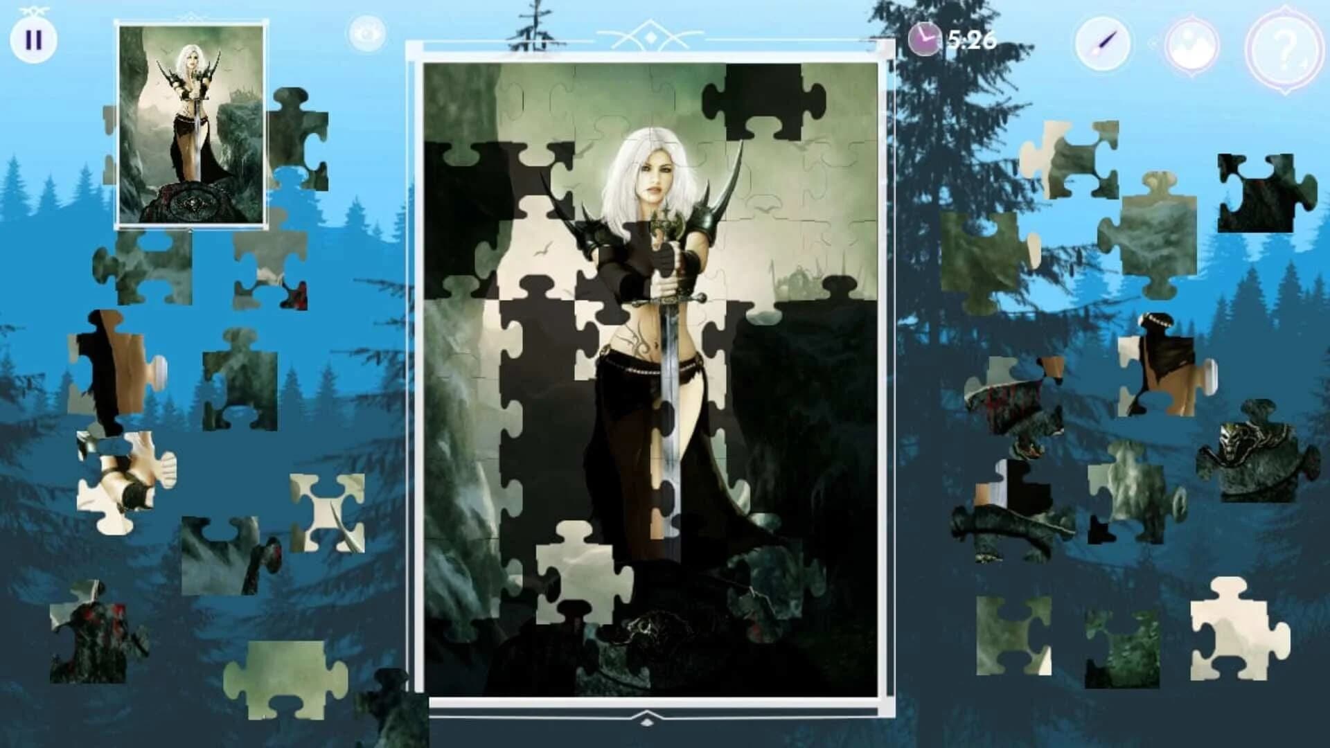 Dark Fantasy 2: Jigsaw Puzzle screenshot 4