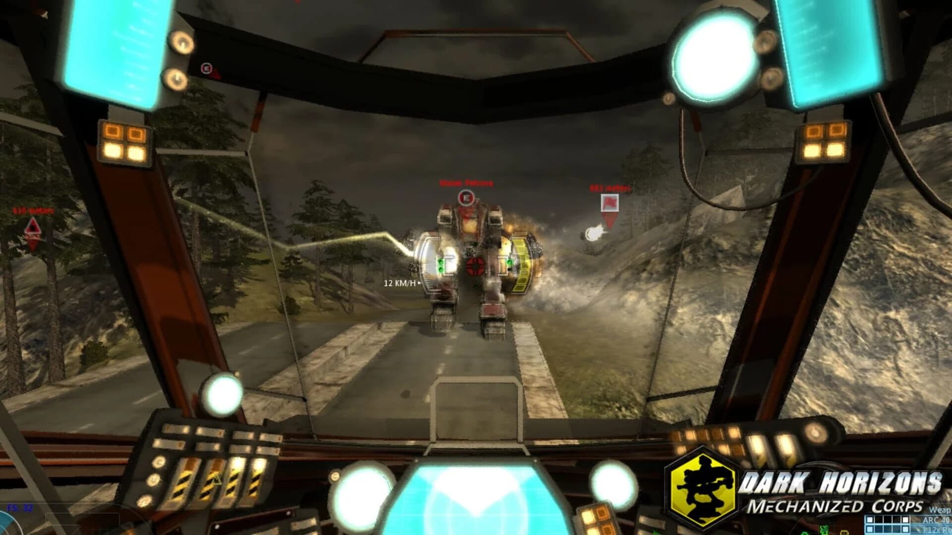Dark Horizons: Mechanized Corps screenshot 1