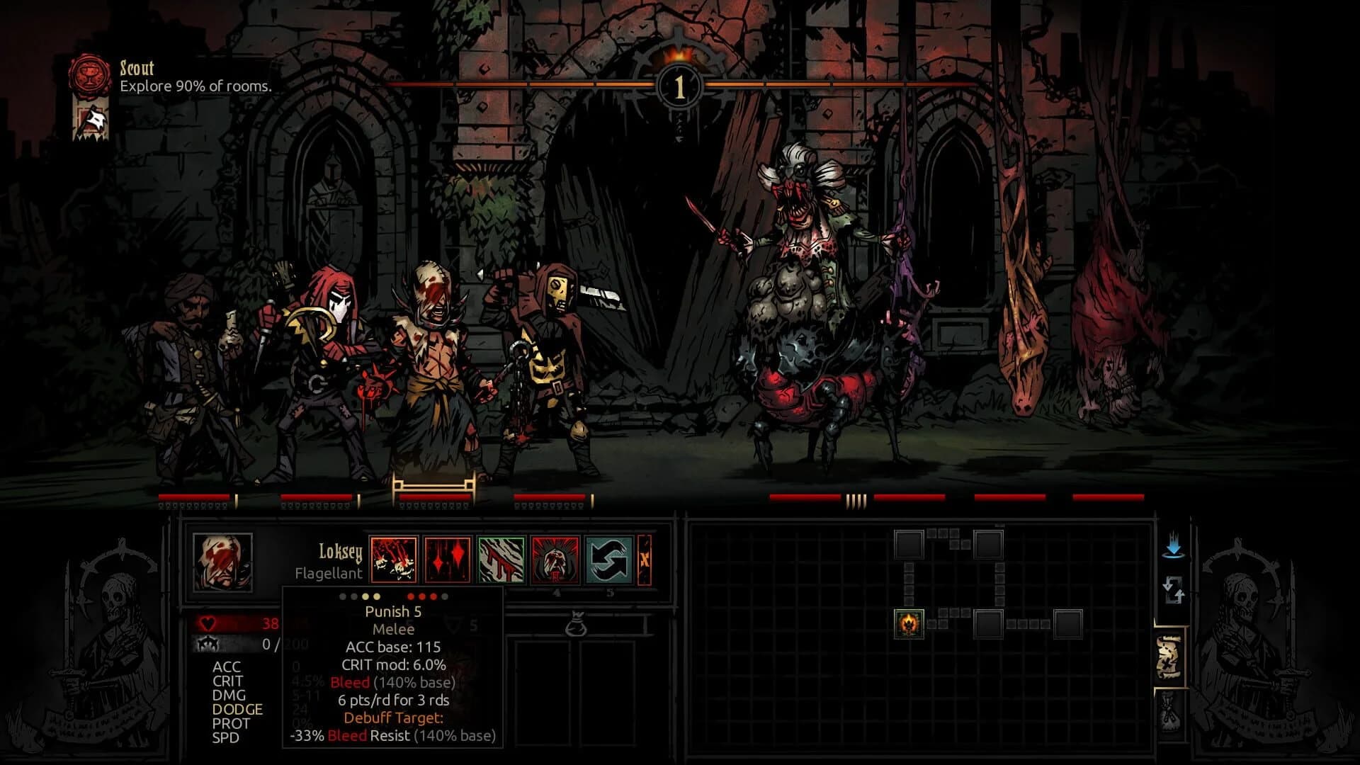 Darkest Dungeon: The Crimson Court screenshot 1