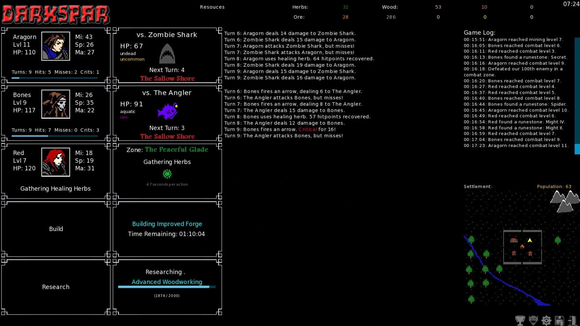 DarkSpar screenshot 1