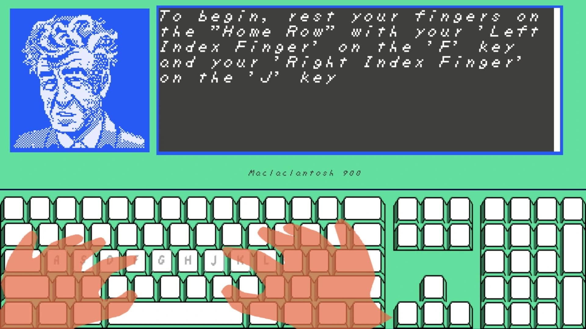 David Lynch Teaches Typing screenshot 2