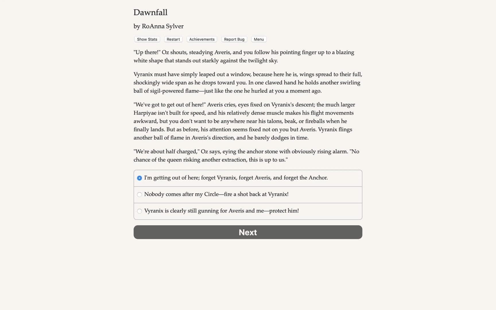 Dawnfall screenshot 1
