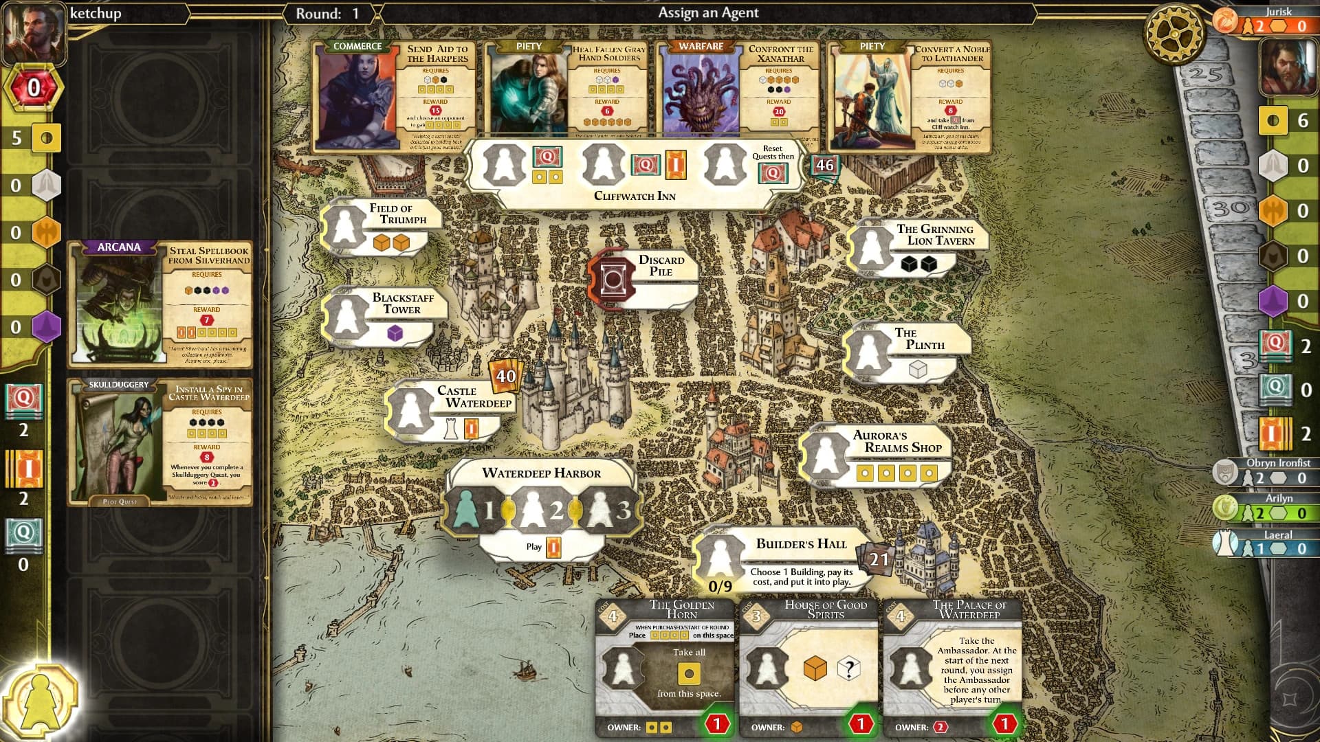 D&D Lords of Waterdeep screenshot 3