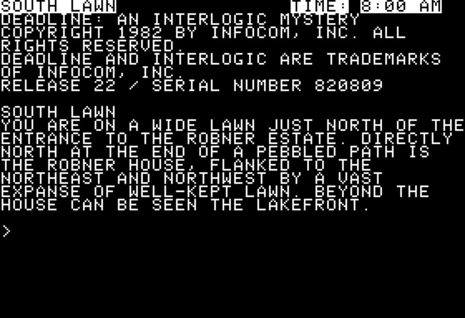 Deadline screenshot 1