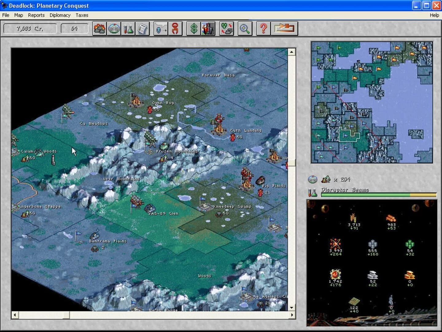 Deadlock: Planetary Conquest screenshot 1