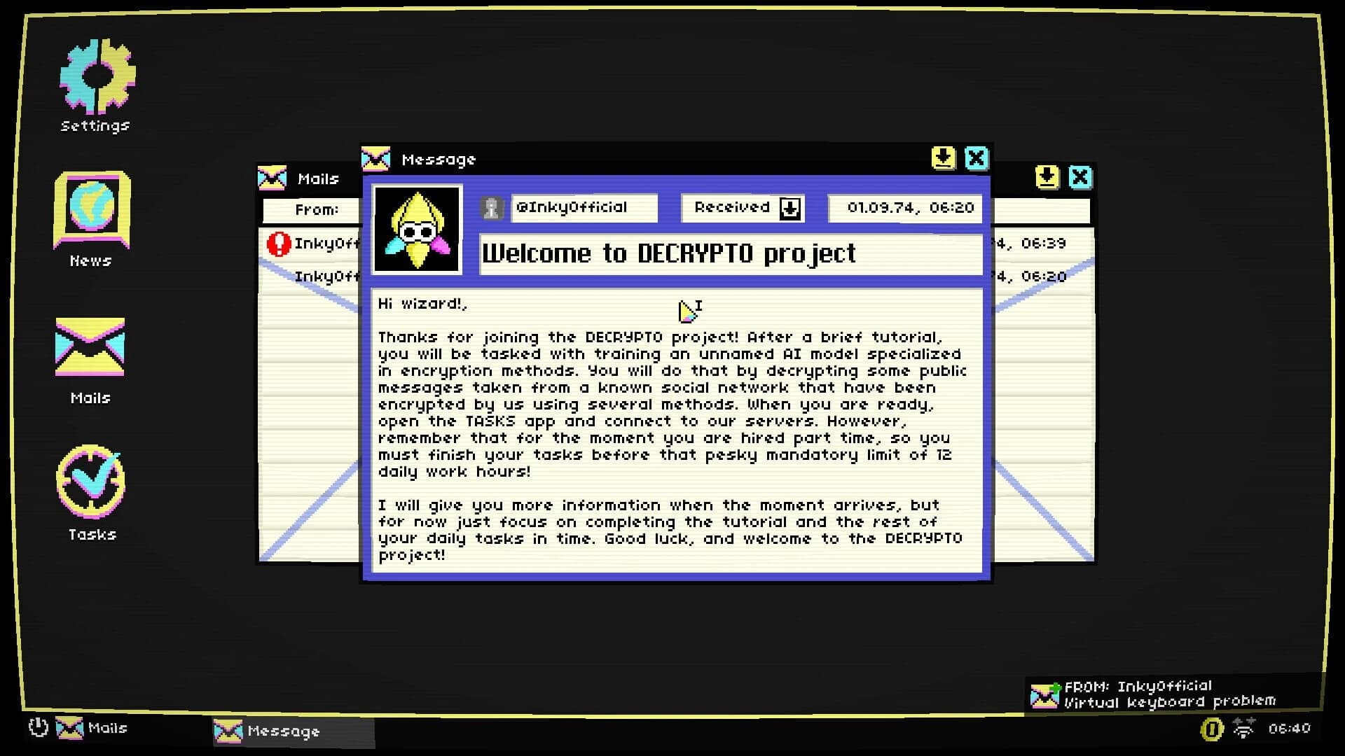 Decrypto Project screenshot 2