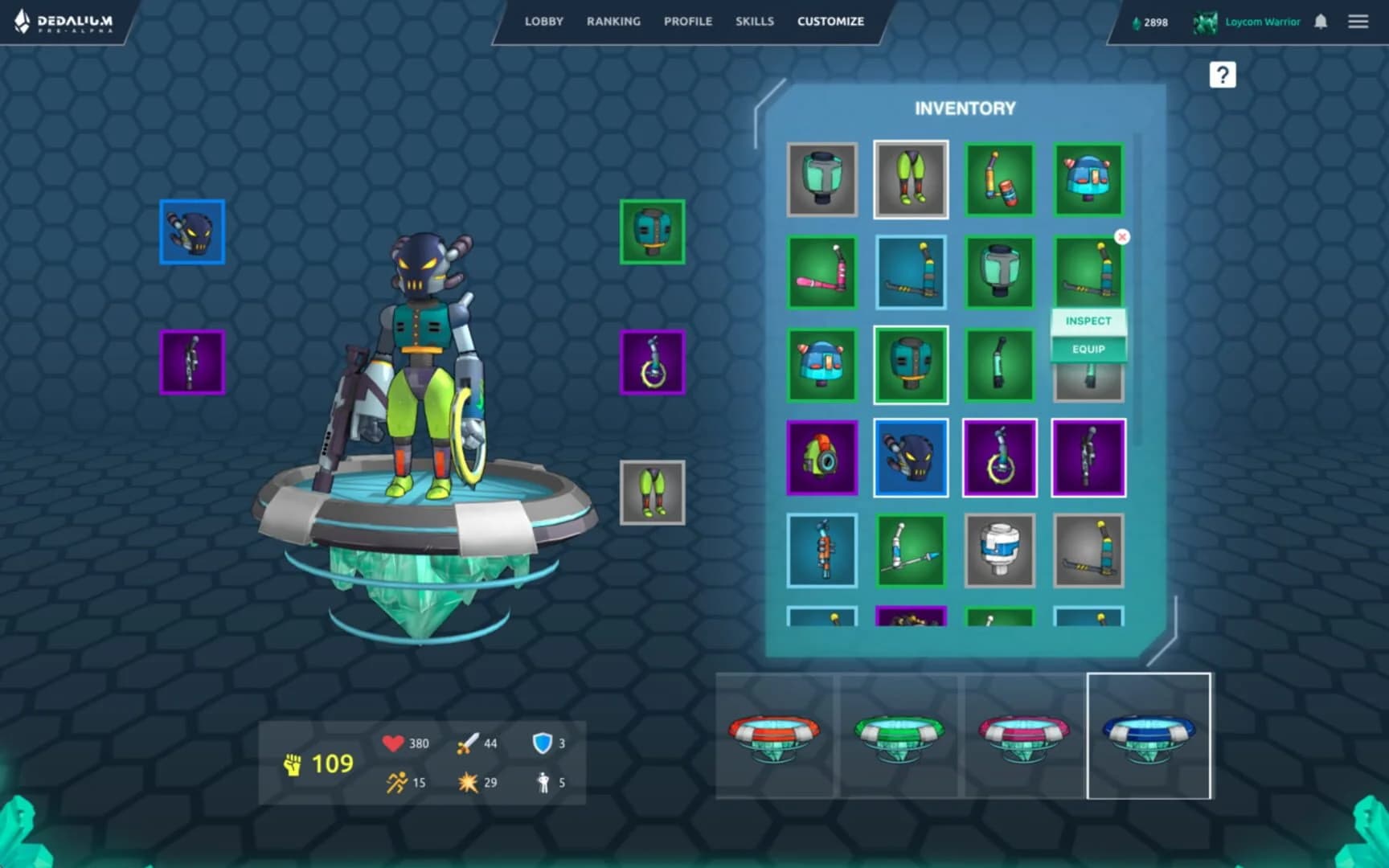 Dedalium screenshot 2