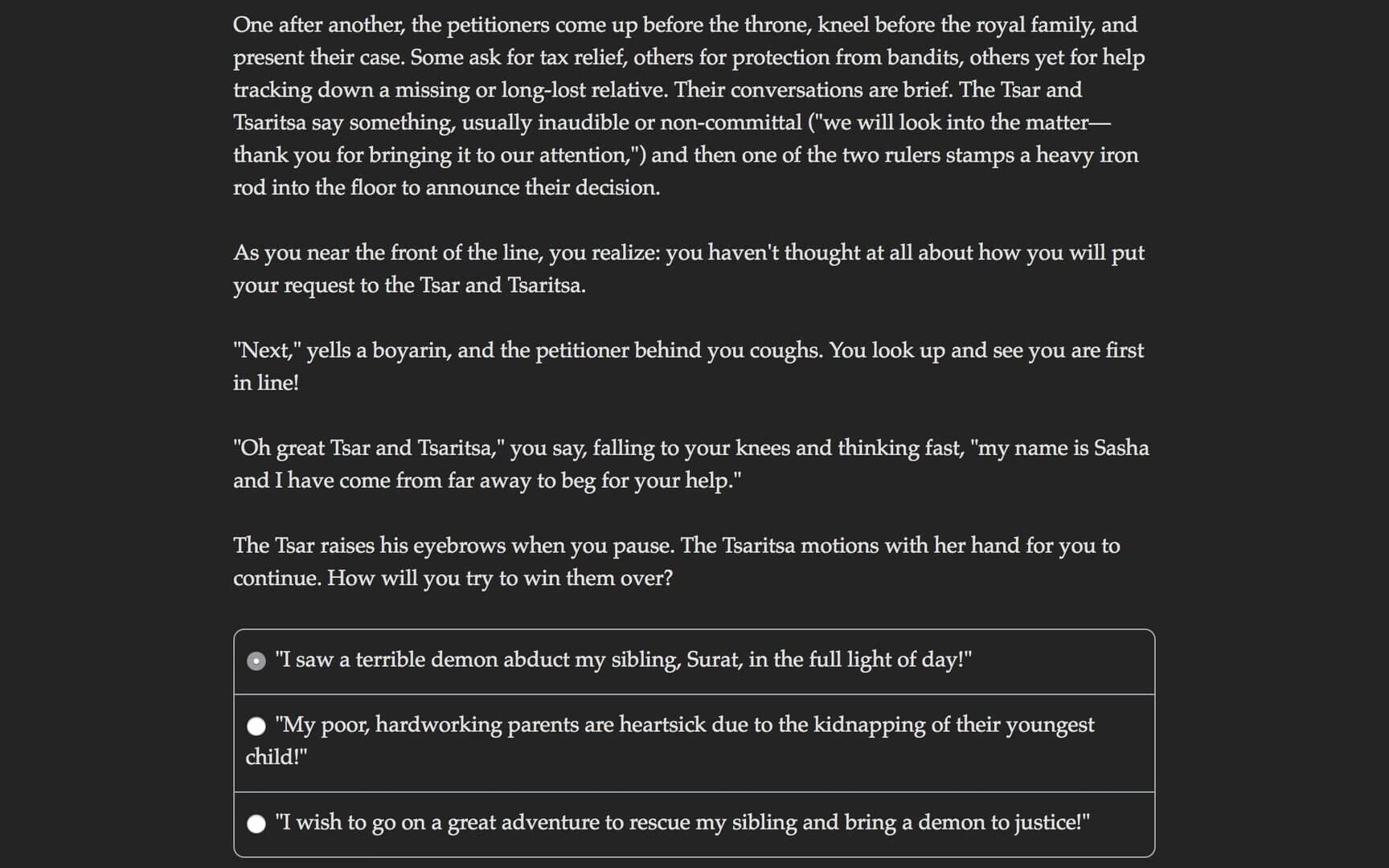 Demon Mark: A Russian Saga screenshot 2