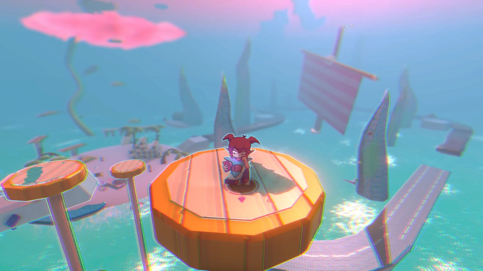 Demon Turf: Neon Splash screenshot 7