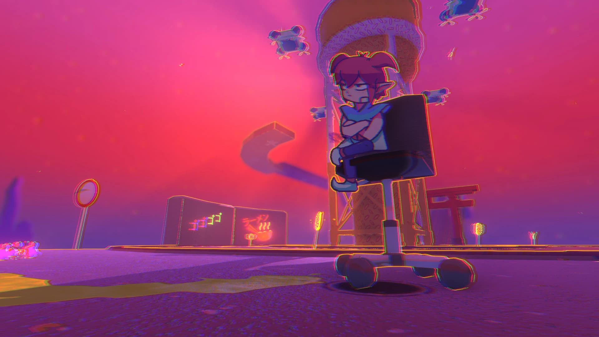 Demon Turf: Neon Splash screenshot 8
