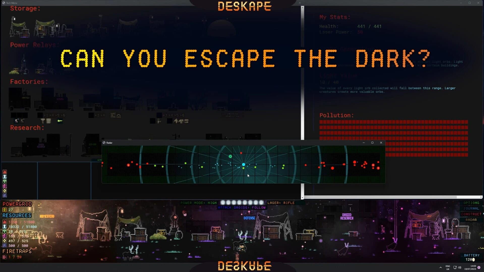 Deskape screenshot 2