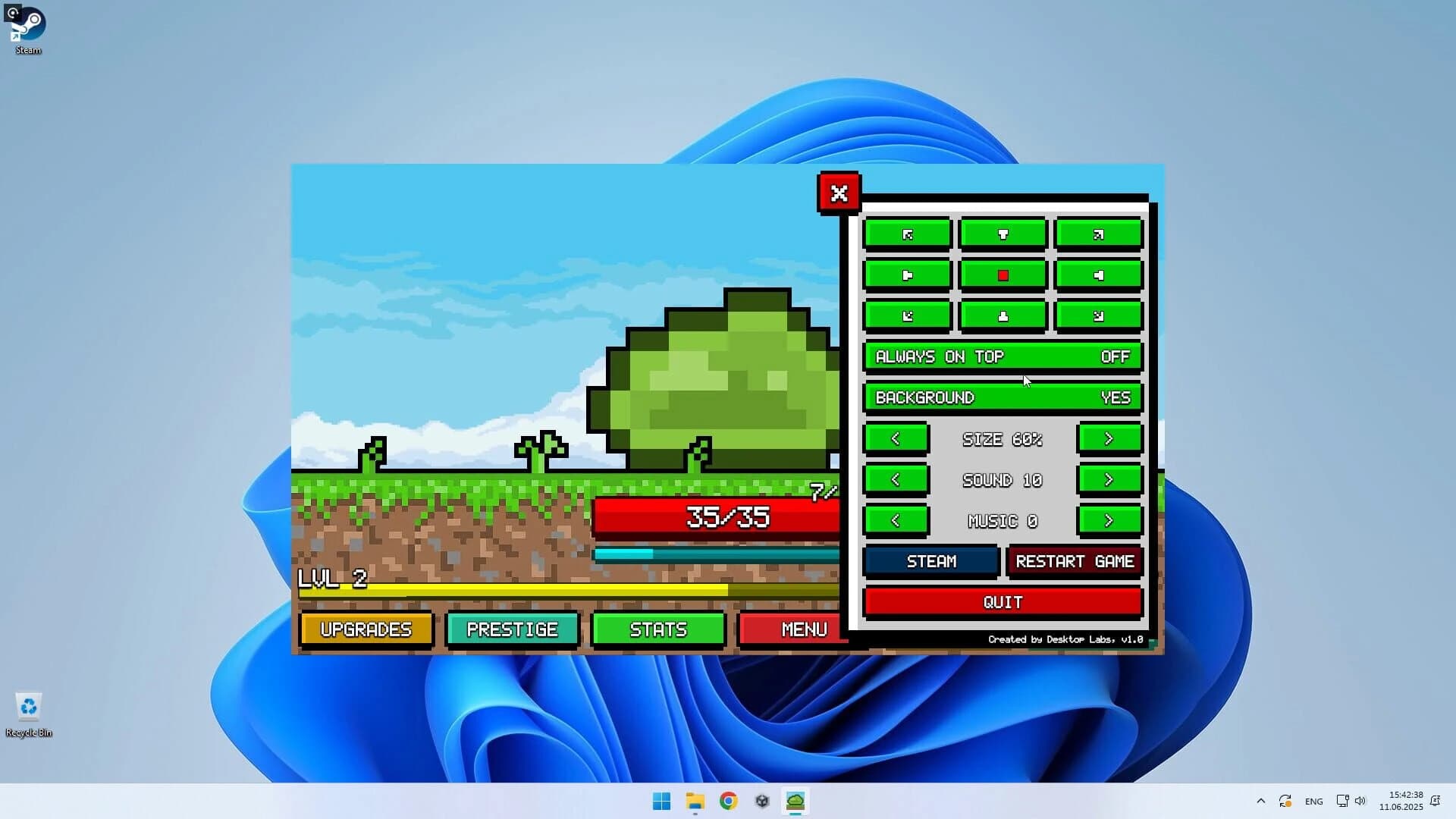 Desktop Clicker screenshot 1