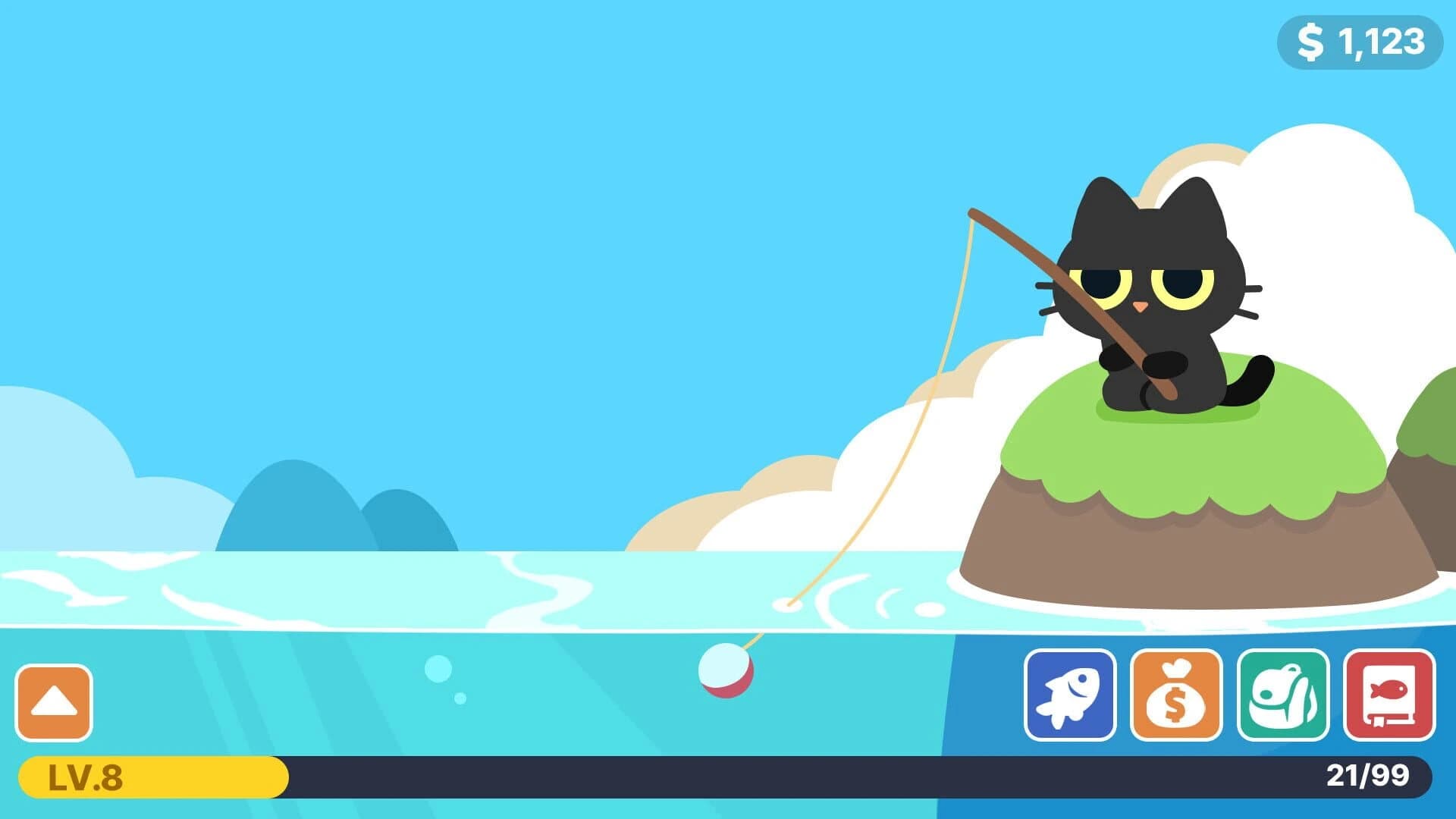 Desktop Fishing Cat screenshot 1