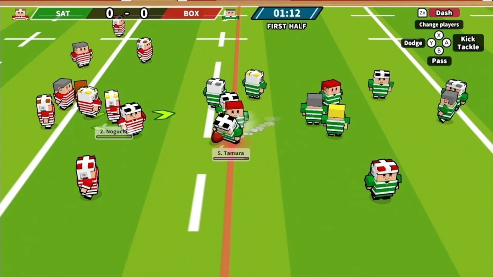Desktop Rugby screenshot 1