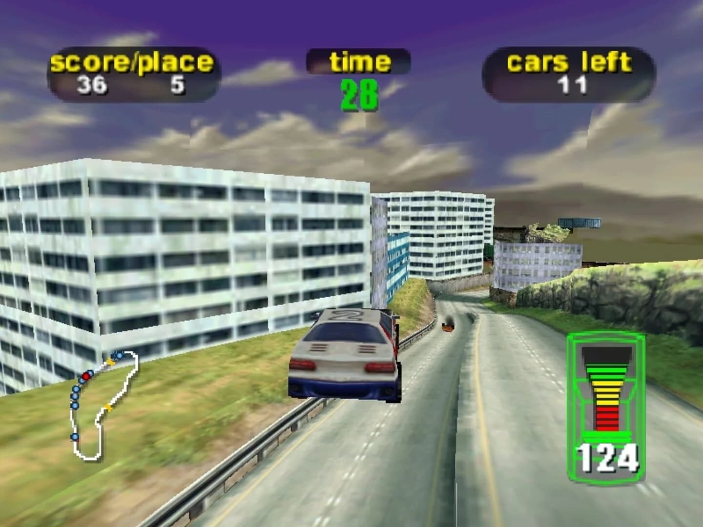 Destruction Derby 64 screenshot 1
