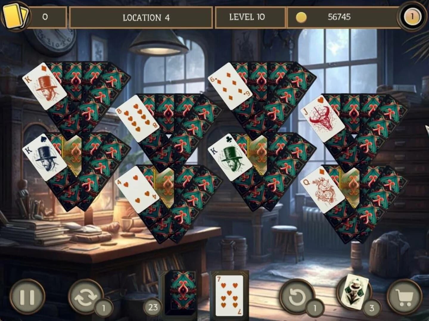 Detective Solitaire: Butler Story 2 screenshot 4