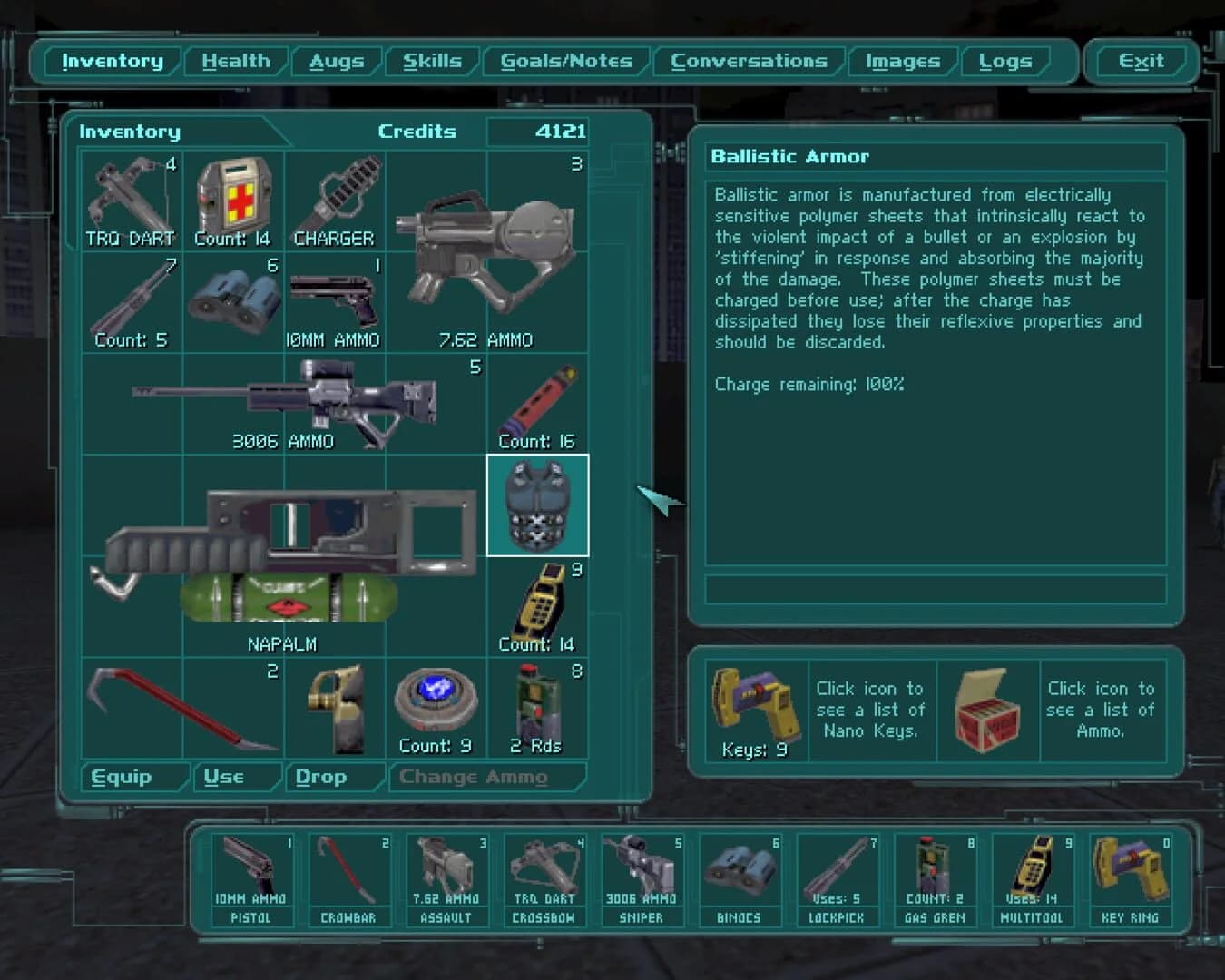 Deus Ex: The Conspiracy screenshot 1