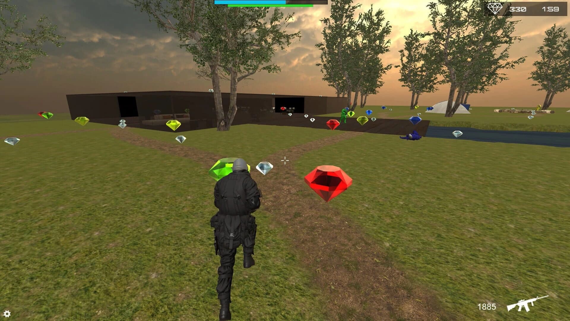 Diamonds screenshot 2