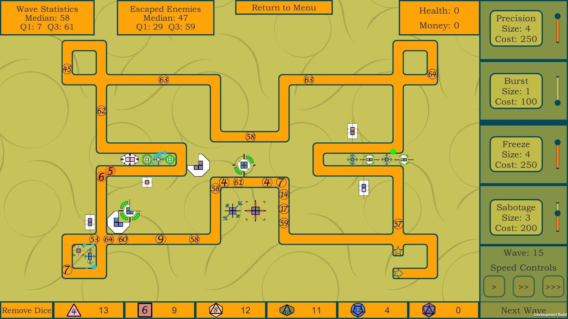 Dice Defenders screenshot 1
