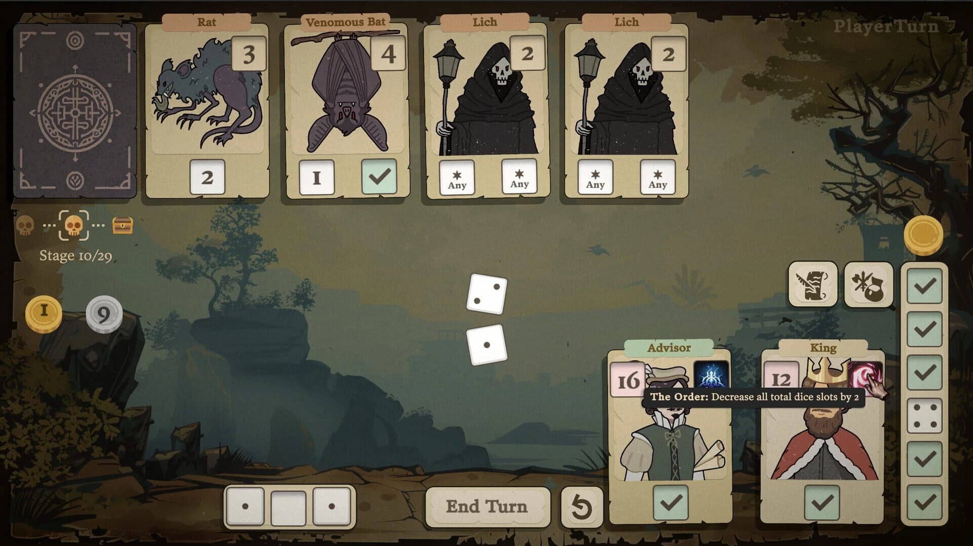 Dice & Fold screenshot 1