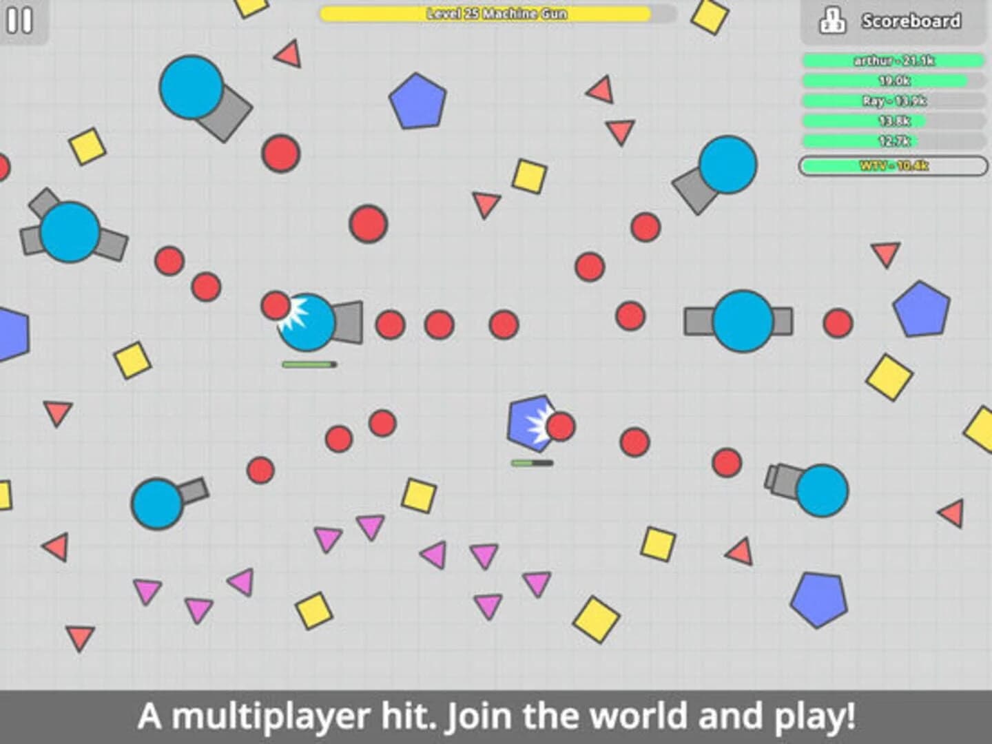 Diep.io screenshot 2