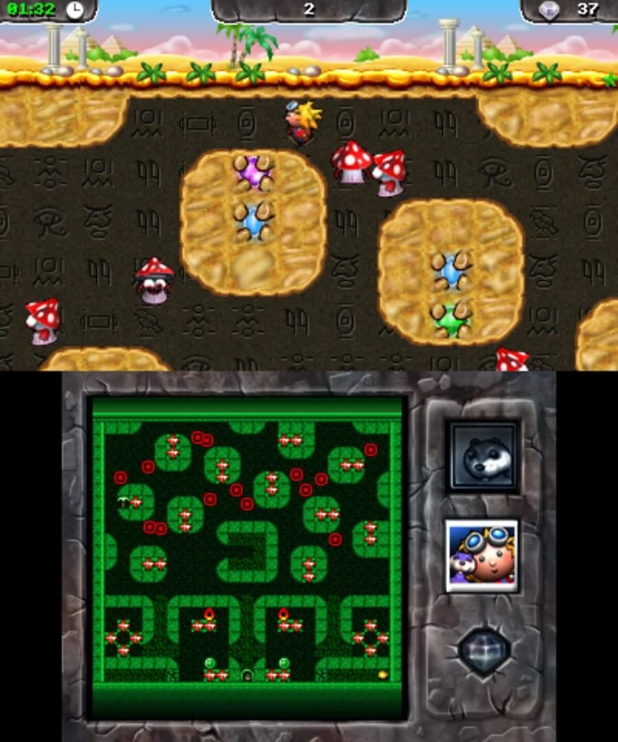 Digger Dan DX screenshot 5