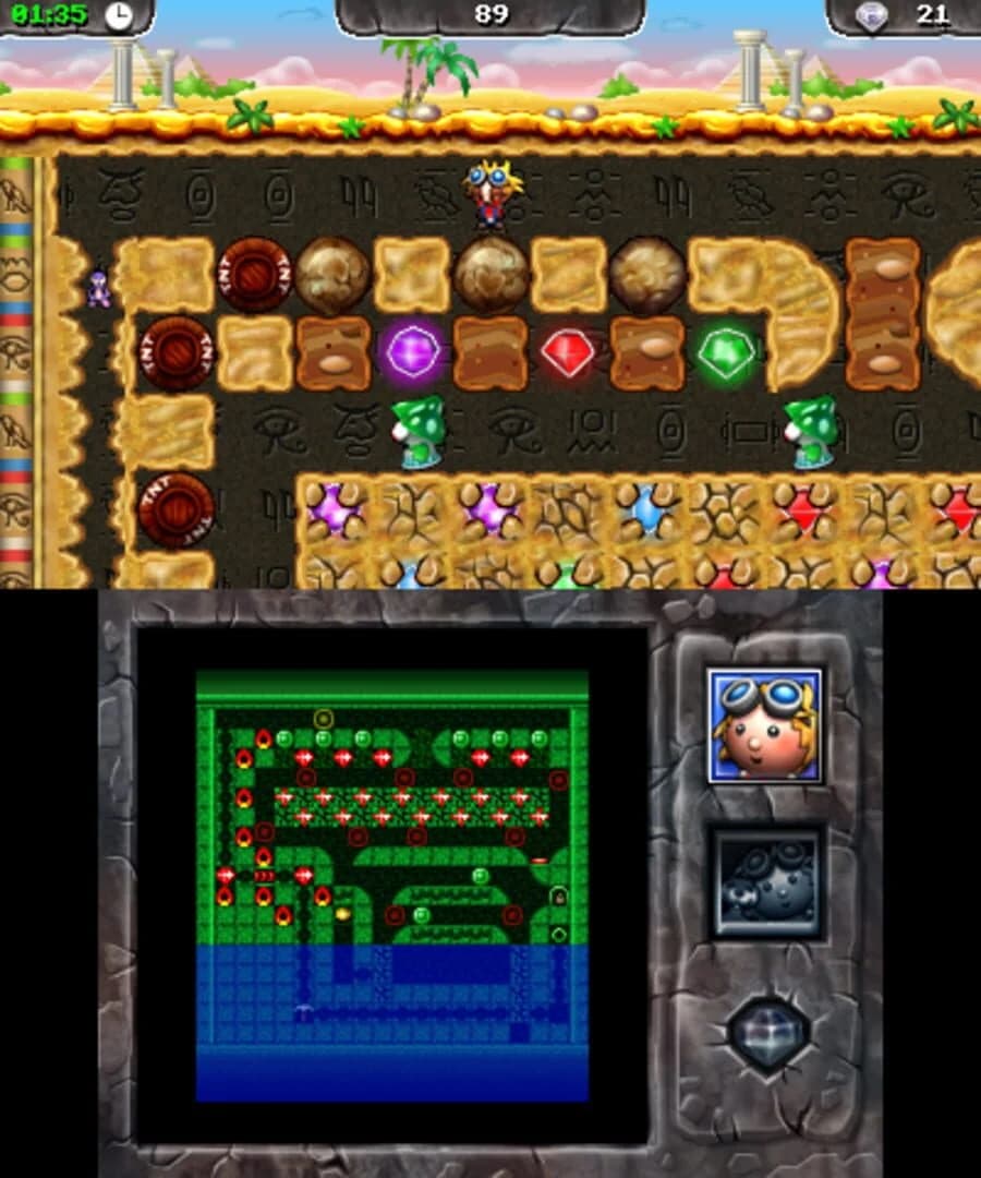 Digger Dan DX screenshot 1