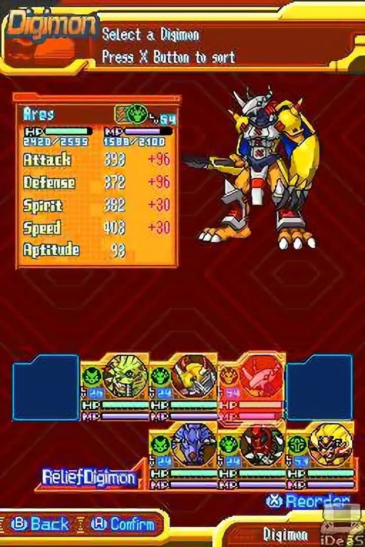 Digimon World Dawn screenshot 2