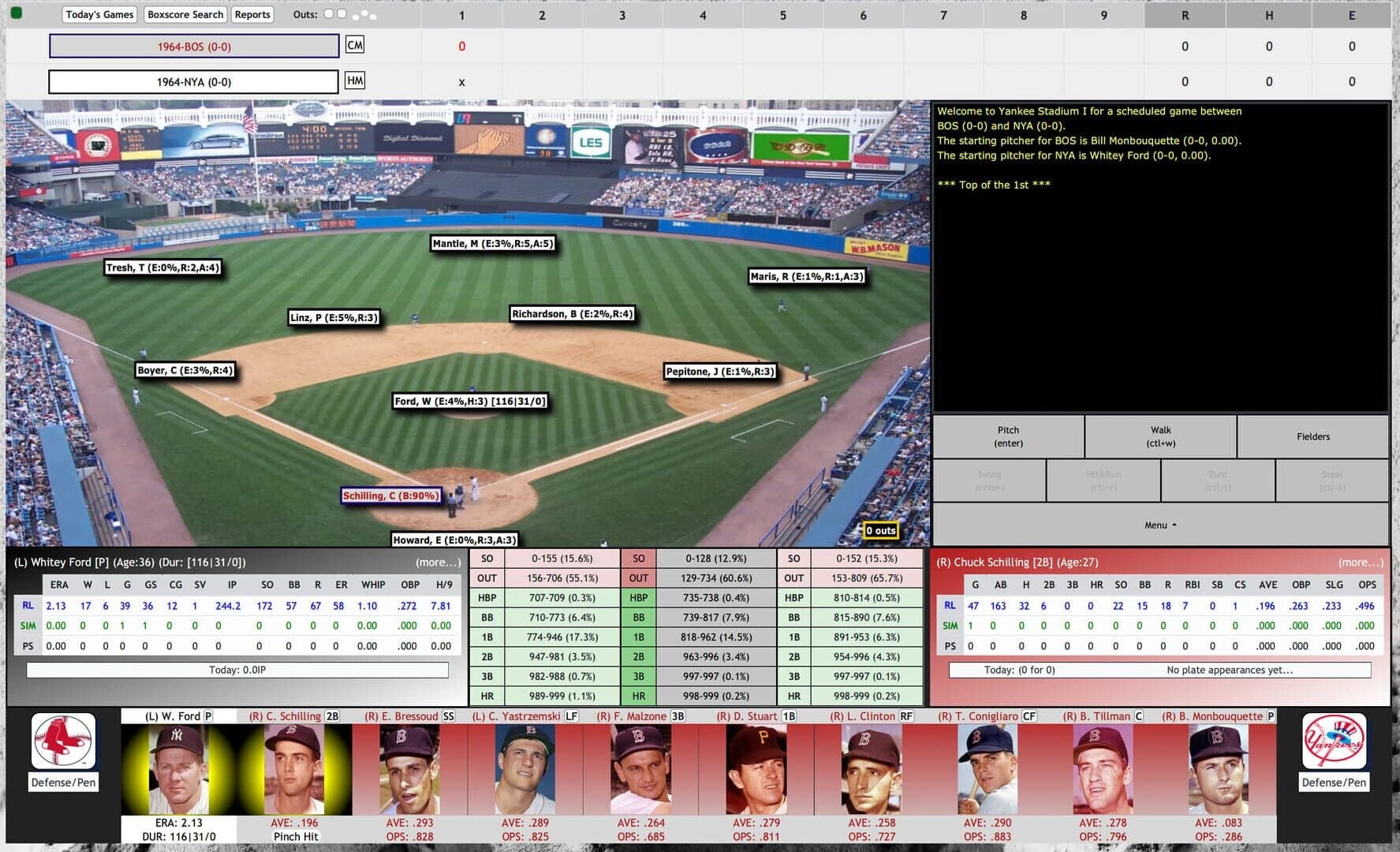Digital Diamond Baseball screenshot 1