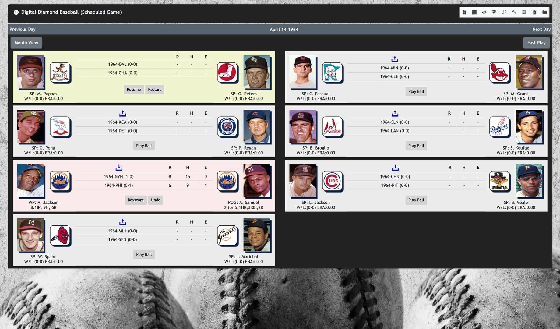 Digital Diamond Baseball screenshot 2