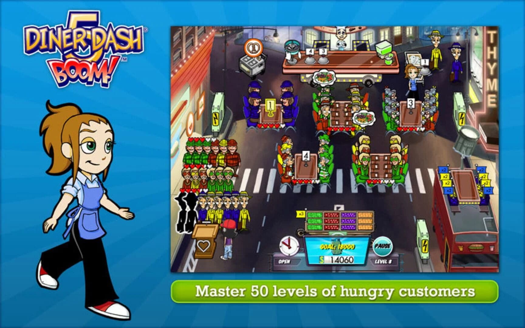 Diner Dash 5: Boom! screenshot 4