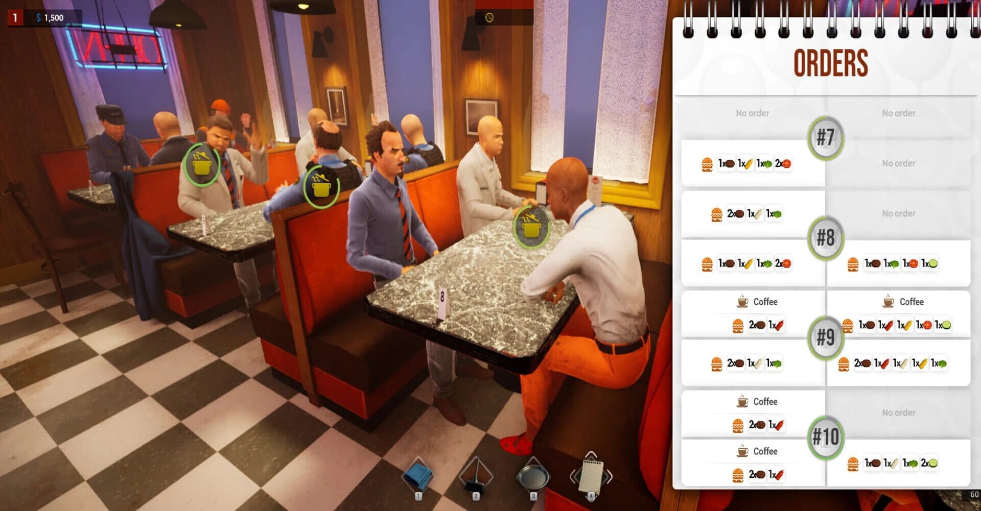 Diner Simulator screenshot 1