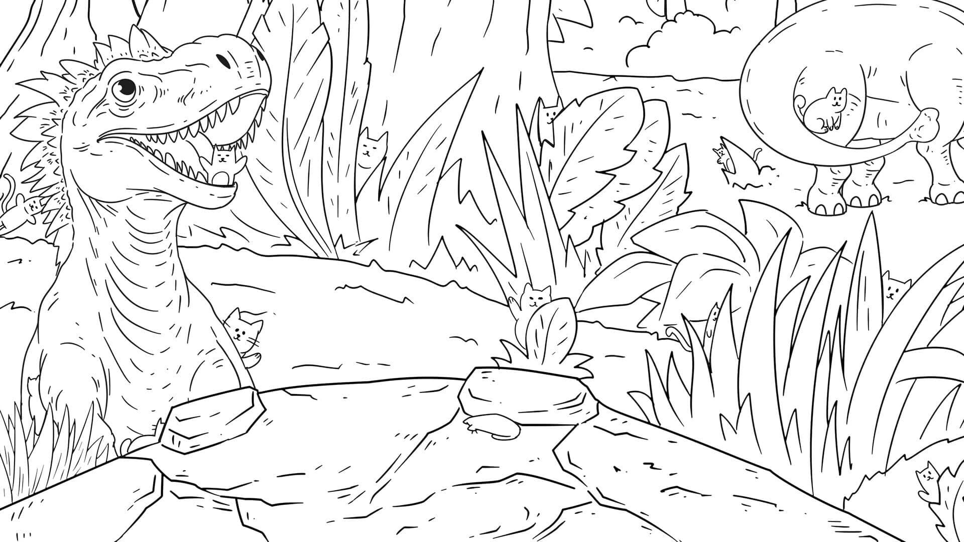 Dino Cats screenshot 2