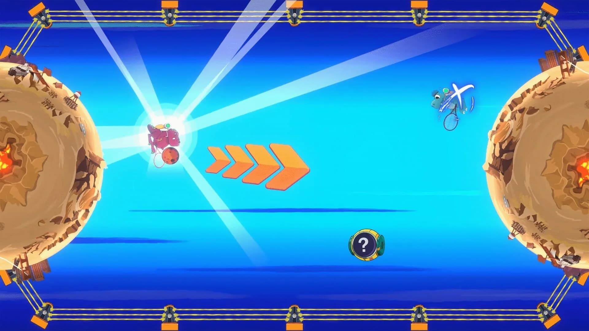 Dino Galaxy Tennis screenshot 1