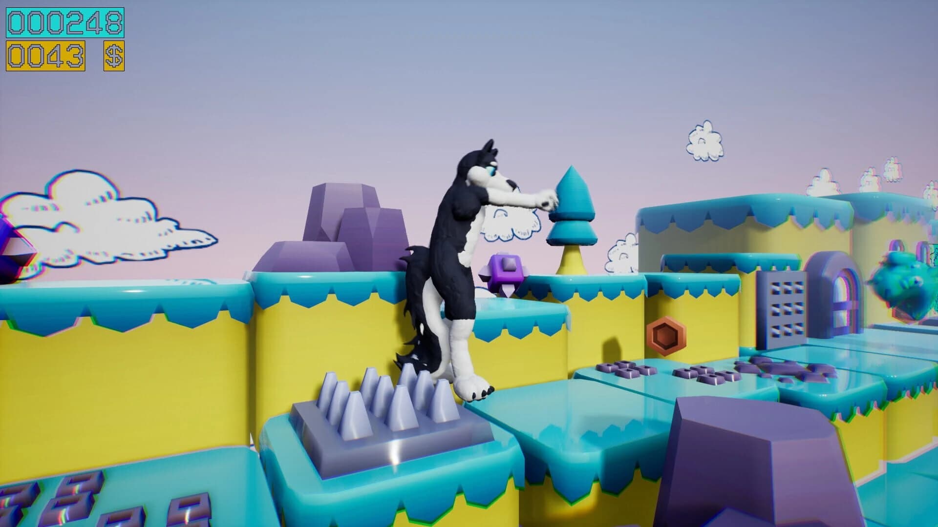 Dino Running from a Furry: Gamesforfarm screenshot 4