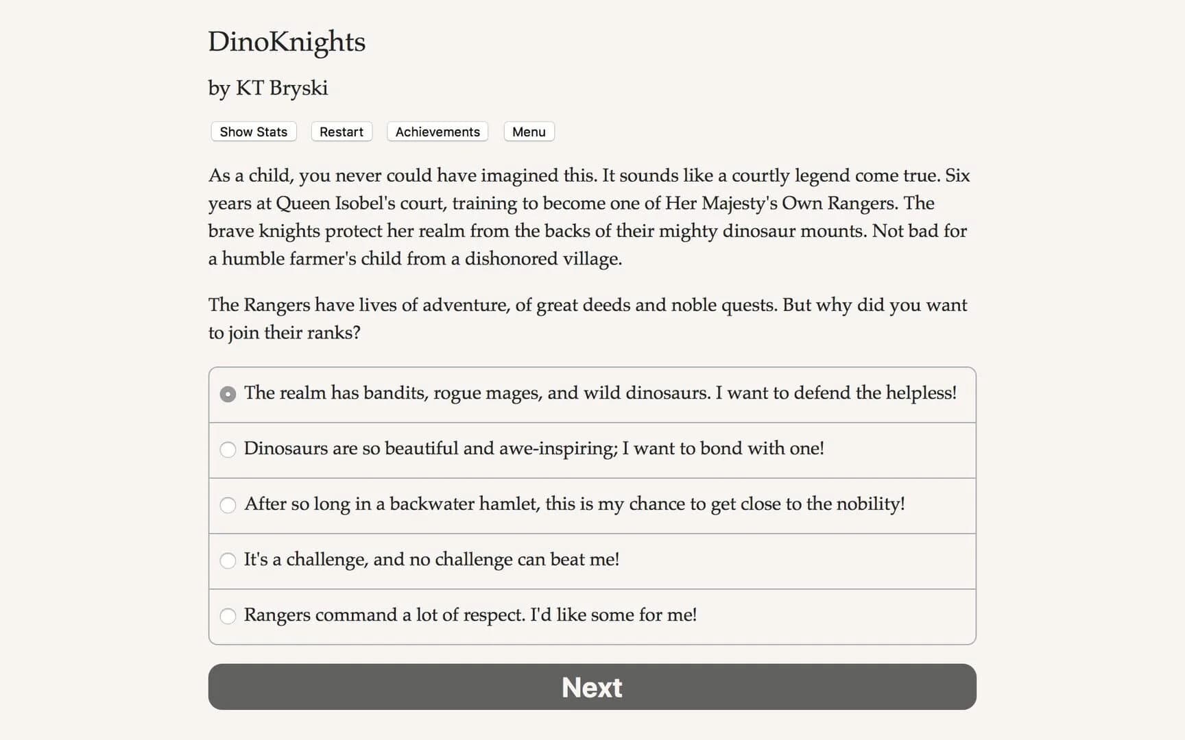 DinoKnights screenshot 2