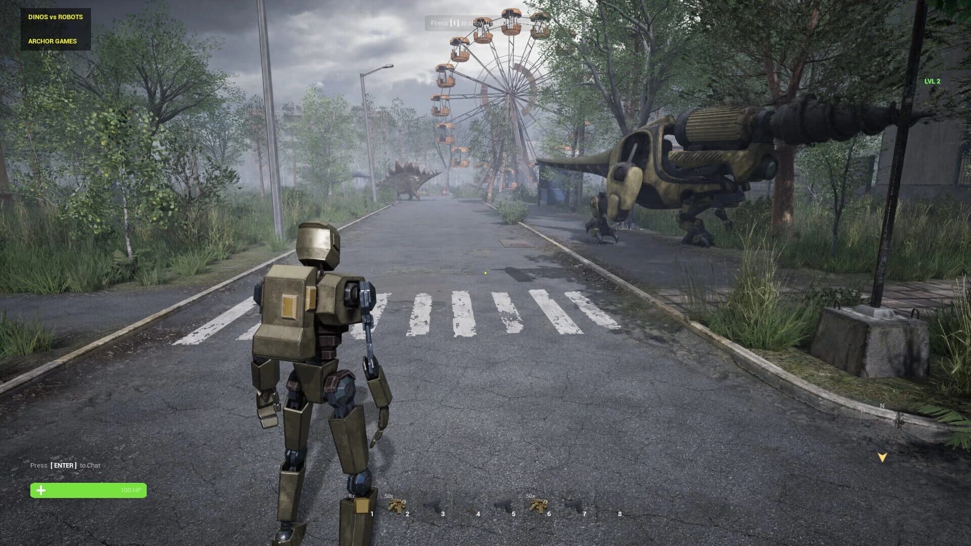 Dinos vs. Robots screenshot 3