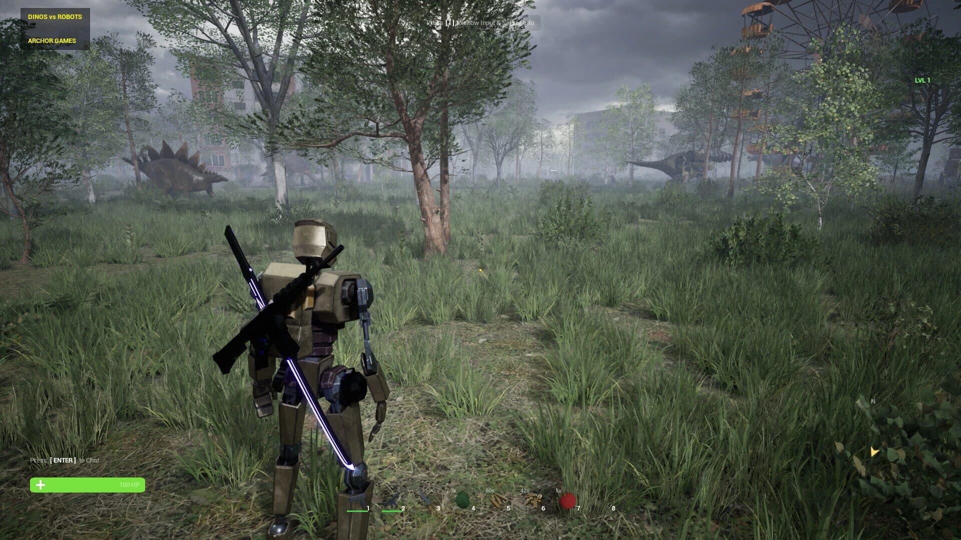 Dinos vs. Robots screenshot 5