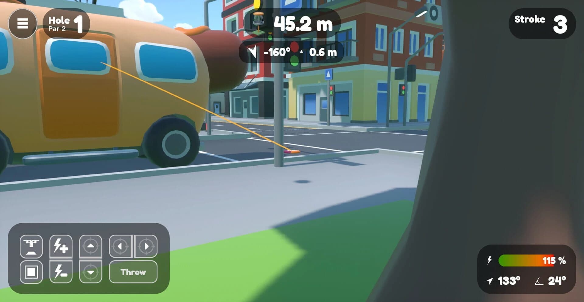 Disc Golf City screenshot 2