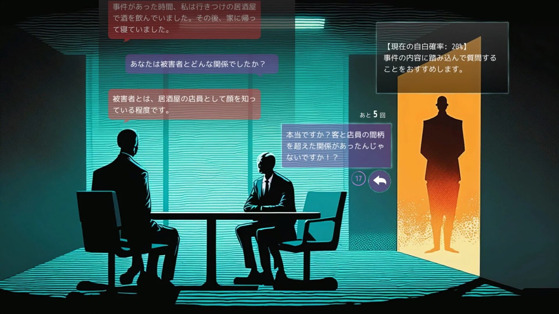 Doki Doki AI Interrogation screenshot 3
