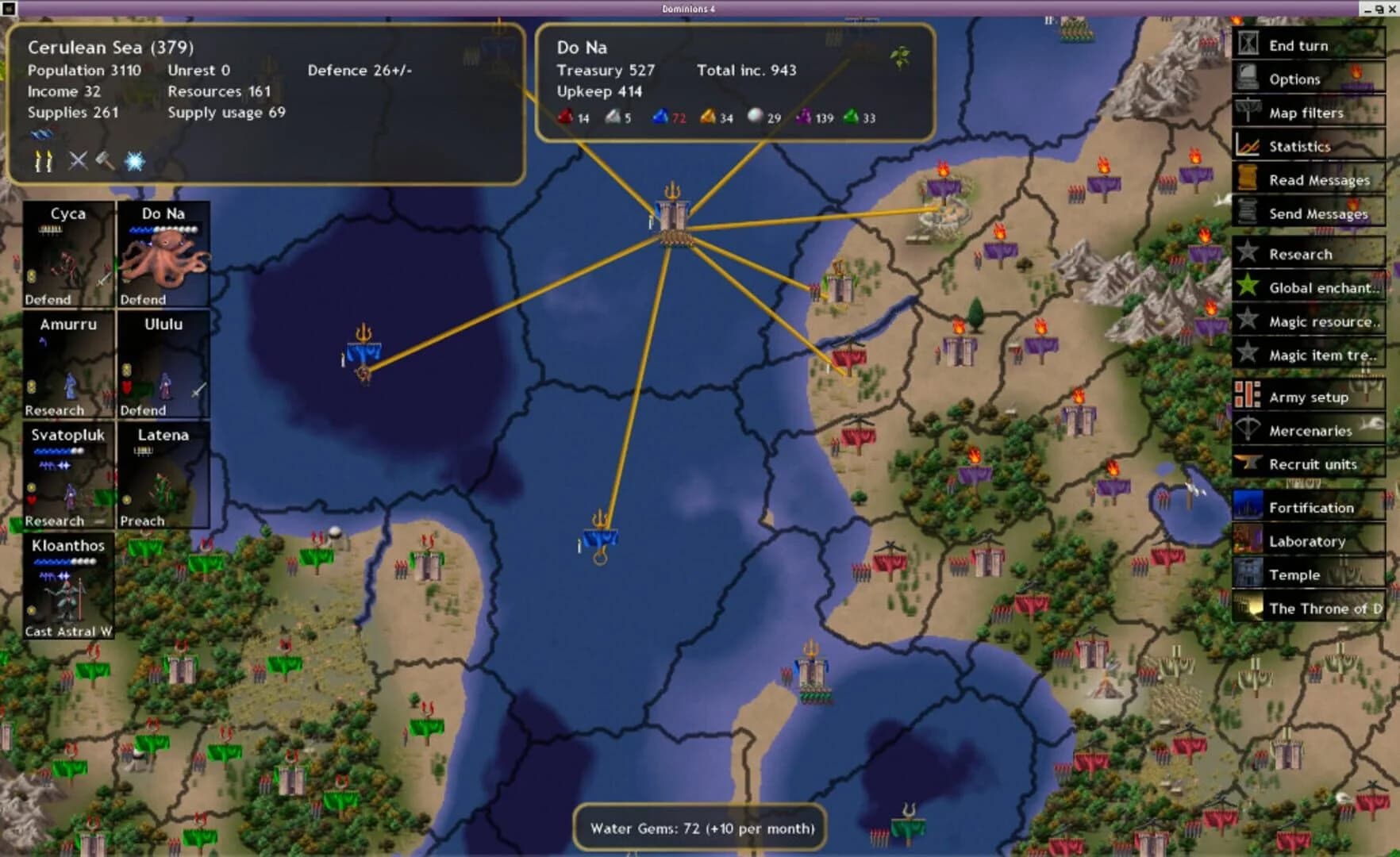 Dominions 4: Thrones of Ascension screenshot 3