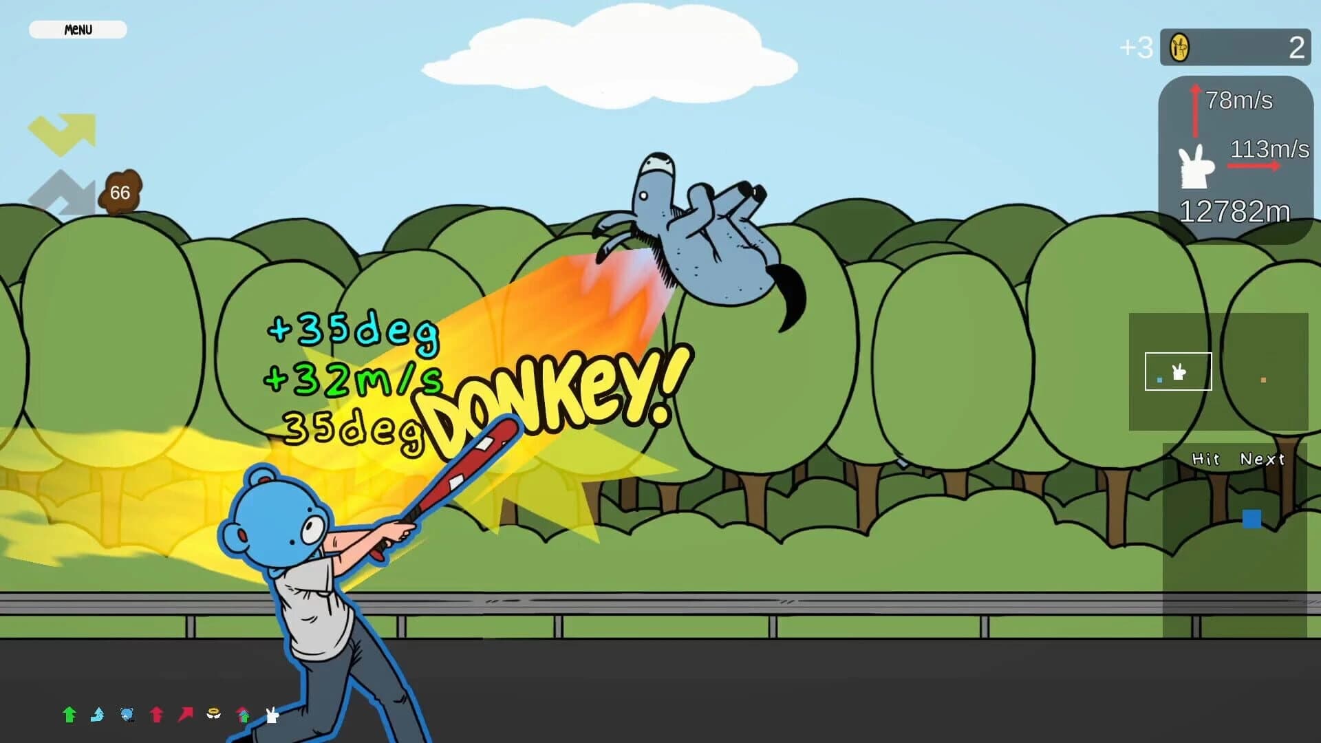 Donkey Ball screenshot 1