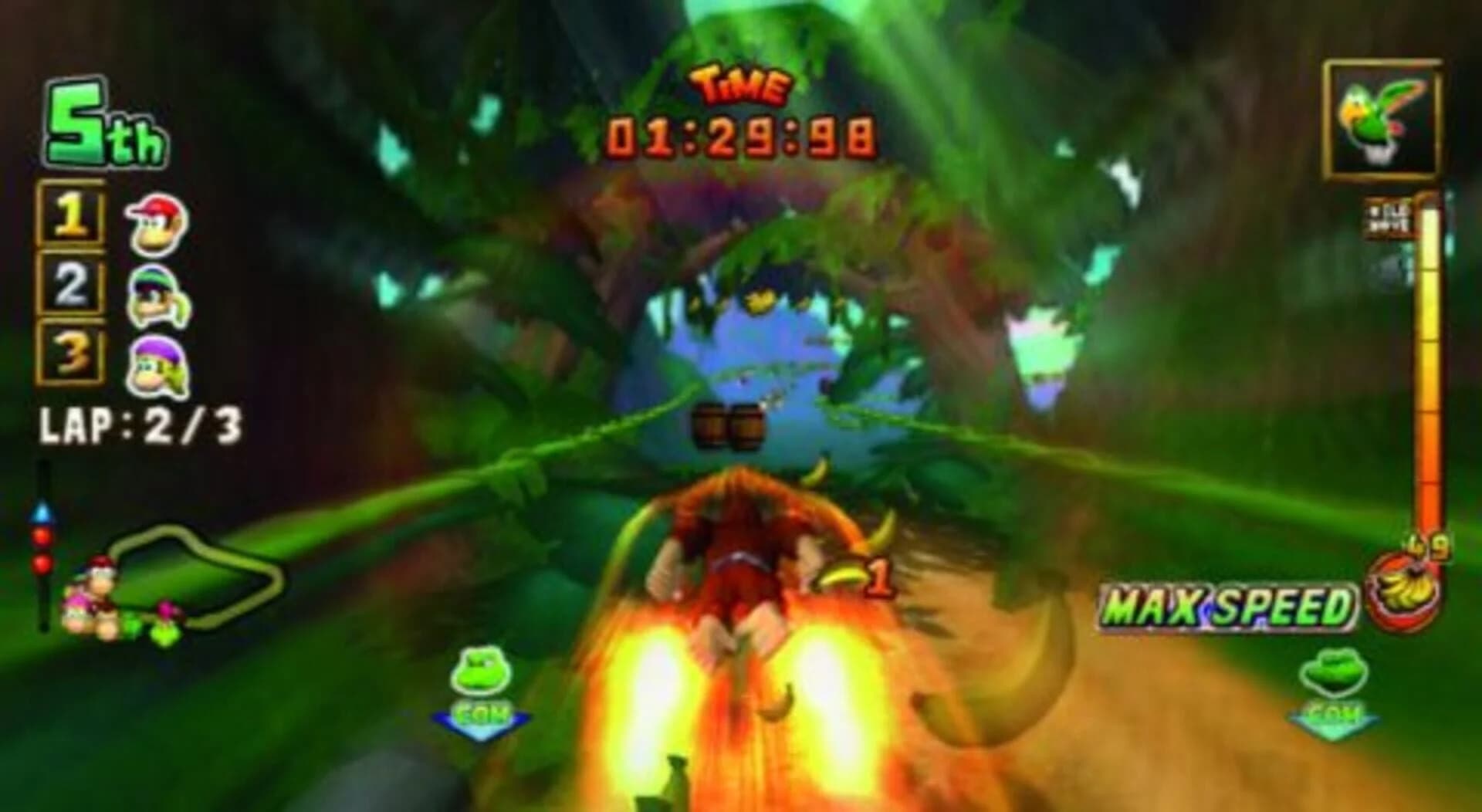 Donkey Kong Barrel Blast screenshot 2