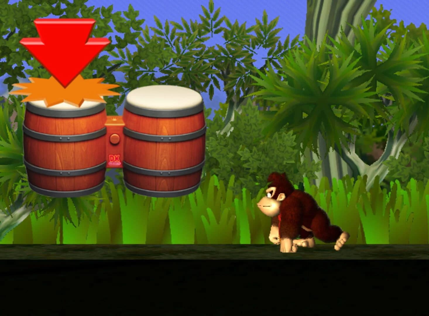 Donkey Kong Jungle Beat screenshot 3