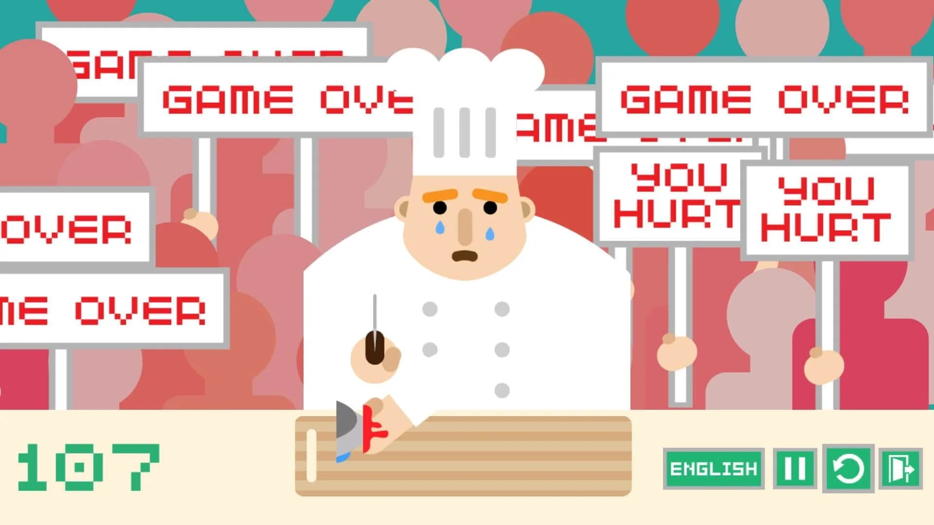 Don't cut your hand screenshot 1